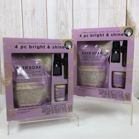 My Beauty Spot Other - Set of 2 Bright & Shine Lavender Premium Body Care 4 Piece Collection